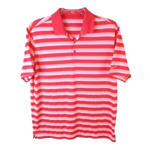 Nike‎ Golf Standard Fit Dri-Fit Short Sleeve Golf Polo Shirt Men's L 818048-647
